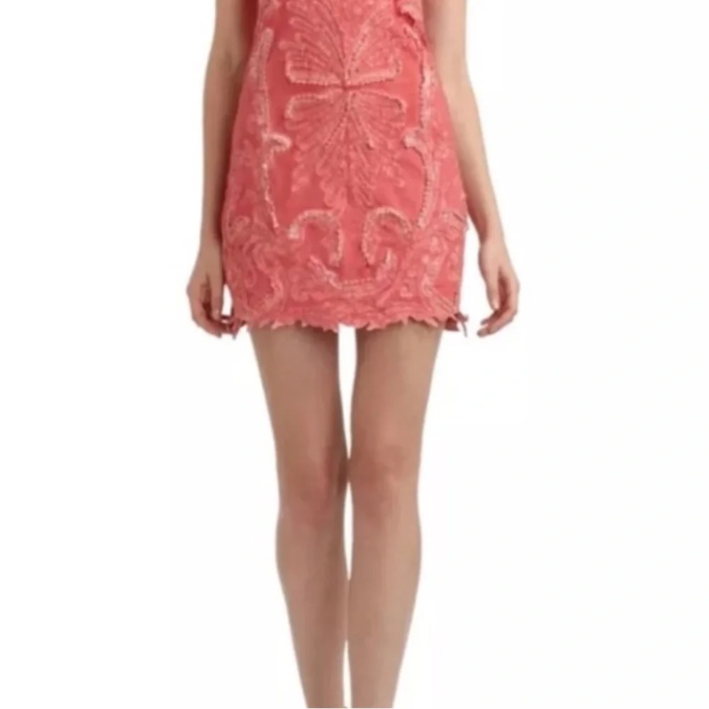 Free People ice ice baby pink lemonade dress
